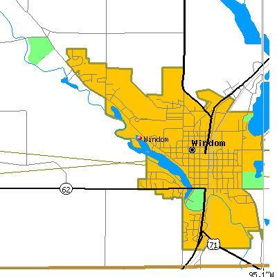 Windom map