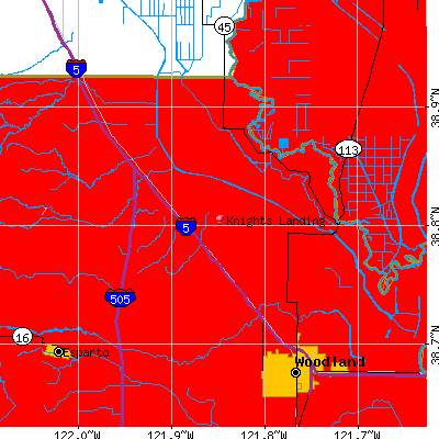 Knights Landing map