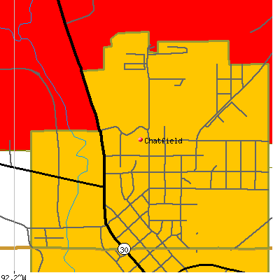 Chatfield map