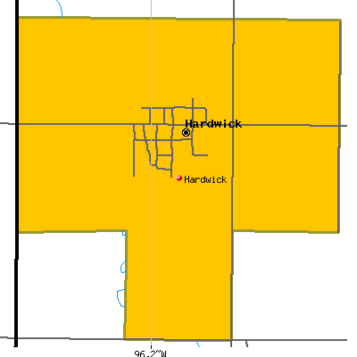 Hardwick map