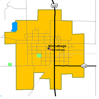 Winnebago map