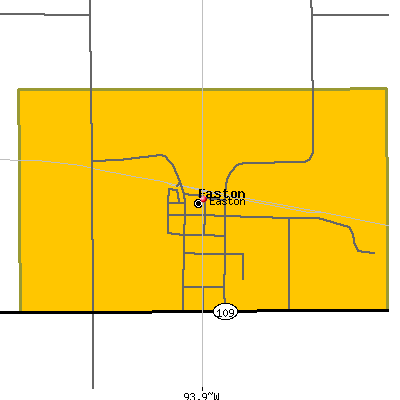 Easton map