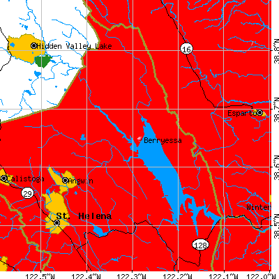 Berryessa map