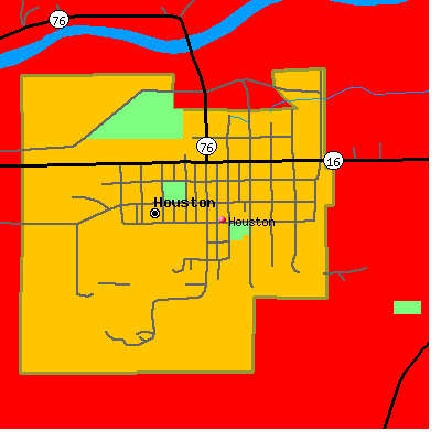 Houston map