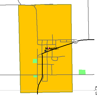 Wykoff map