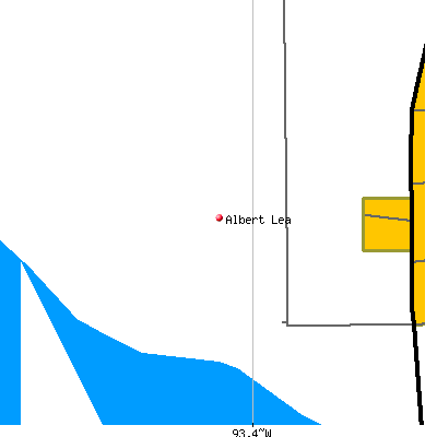 Albert Lea map