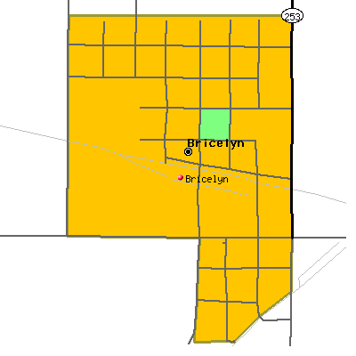 Bricelyn map