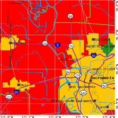 East Yolo map