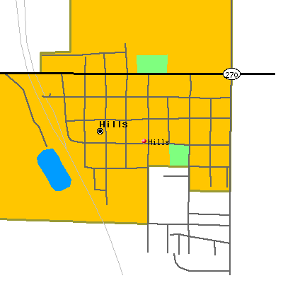 Hills map