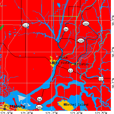 Delta map