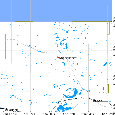 Whitewater map