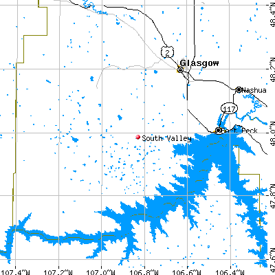 South Valley map