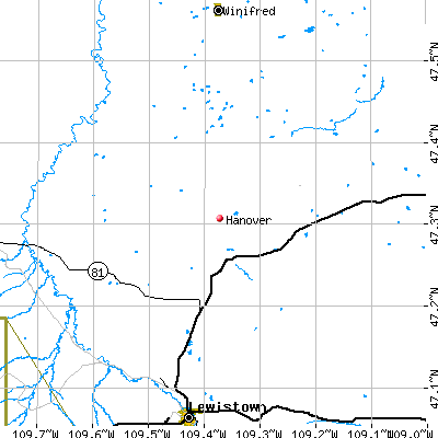 Hanover map