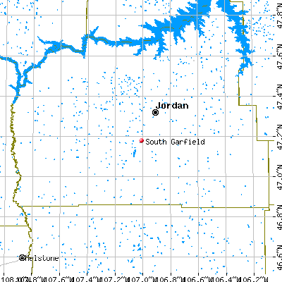South Garfield map