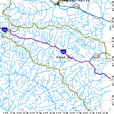 West End map