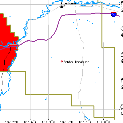 South Treasure map