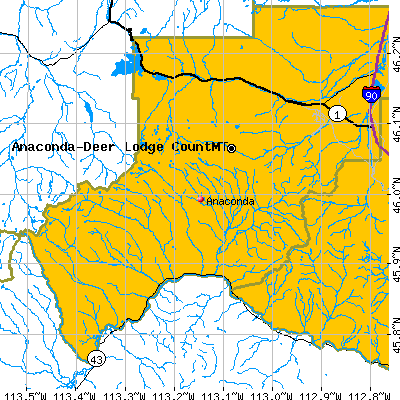 Anaconda map