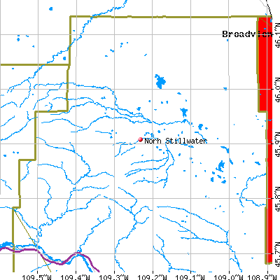 North Stillwater map