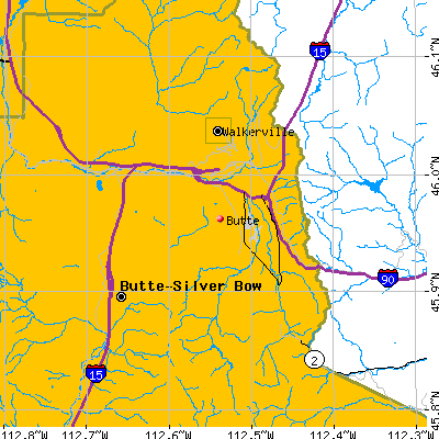 Butte map