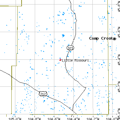 Little Missouri map