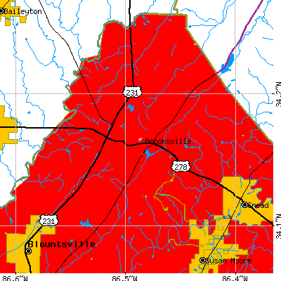 Brooksville map