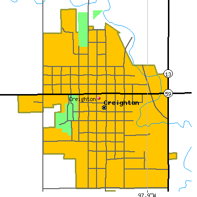 Creighton map