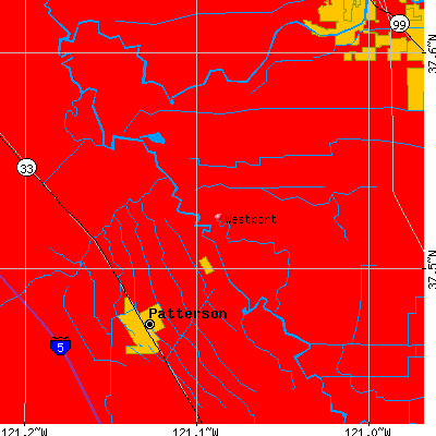 Westport map