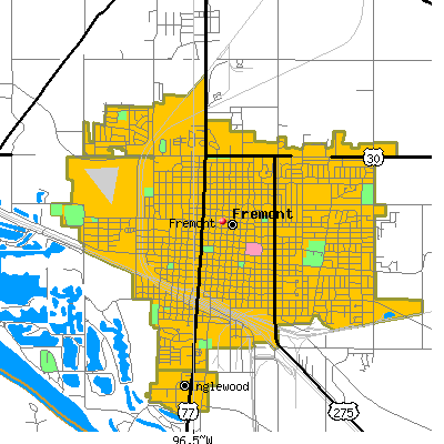 Fremont map