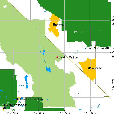 Death Valley map