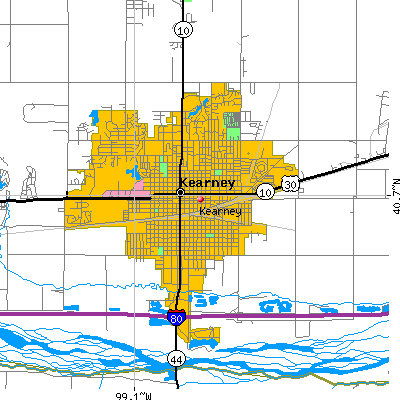 Kearney map