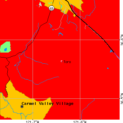 Toro map