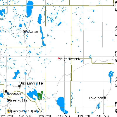 High Desert map