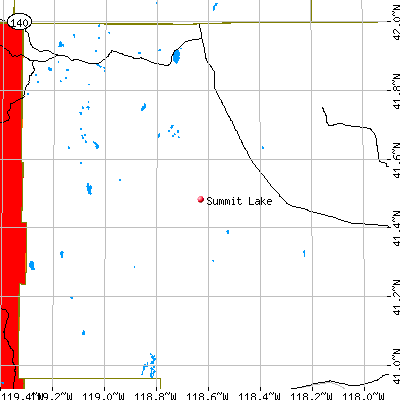 Summit Lake map