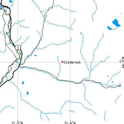 Colebrook map