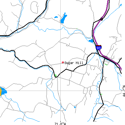 Sugar Hill map