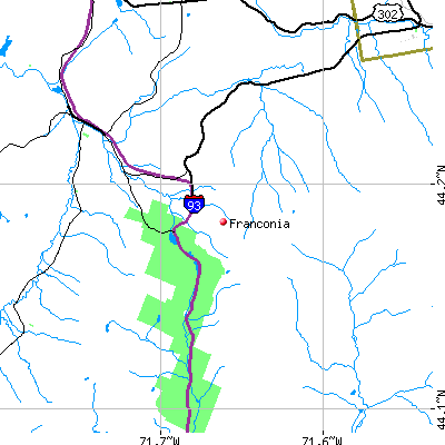 Franconia map