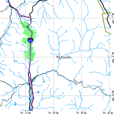 Lincoln map