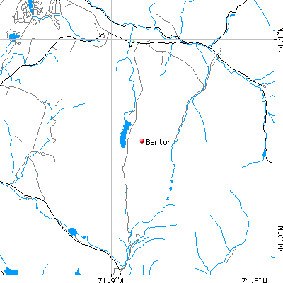 Benton map