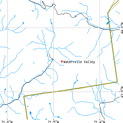 Waterville Valley map