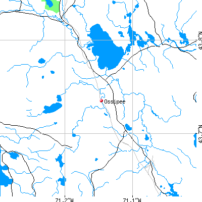 Ossipee map