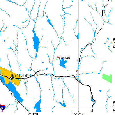 Canaan map