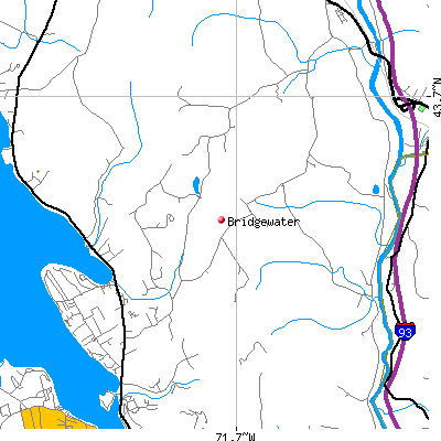 Bridgewater map