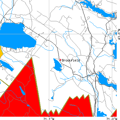 Brookfield map