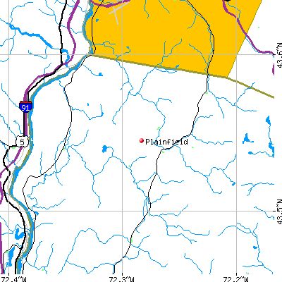Plainfield map