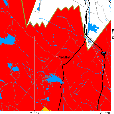 Middleton map