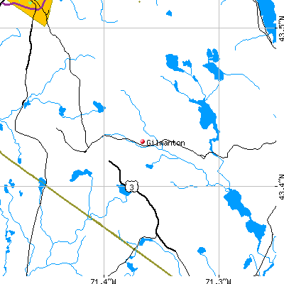 Gilmanton map