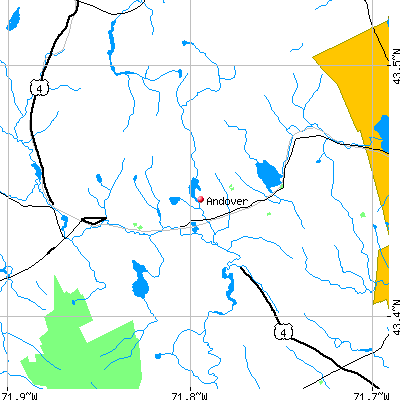 Andover map
