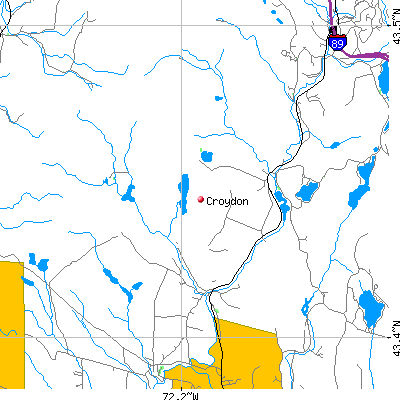 Croydon map