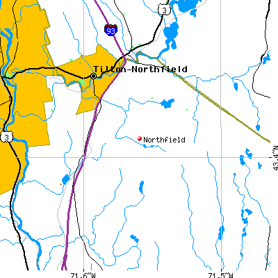 Northfield map