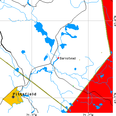 Barnstead map